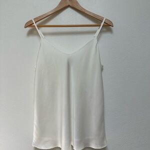 Calvin Klein Satin White Camisole Top